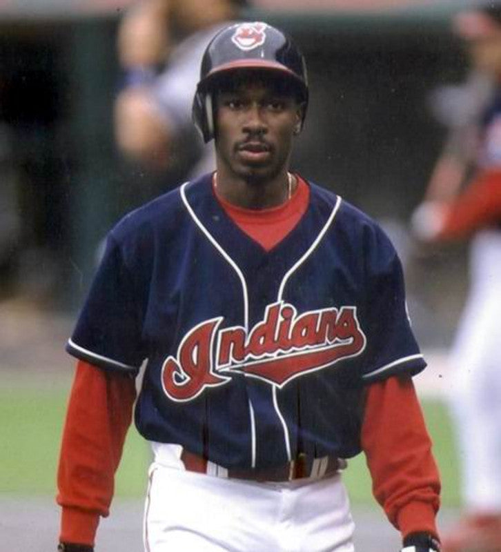 Cleveland Indians 1990S Throwback Alternate Custom Name Number Stitched Jersey | CTJS2499