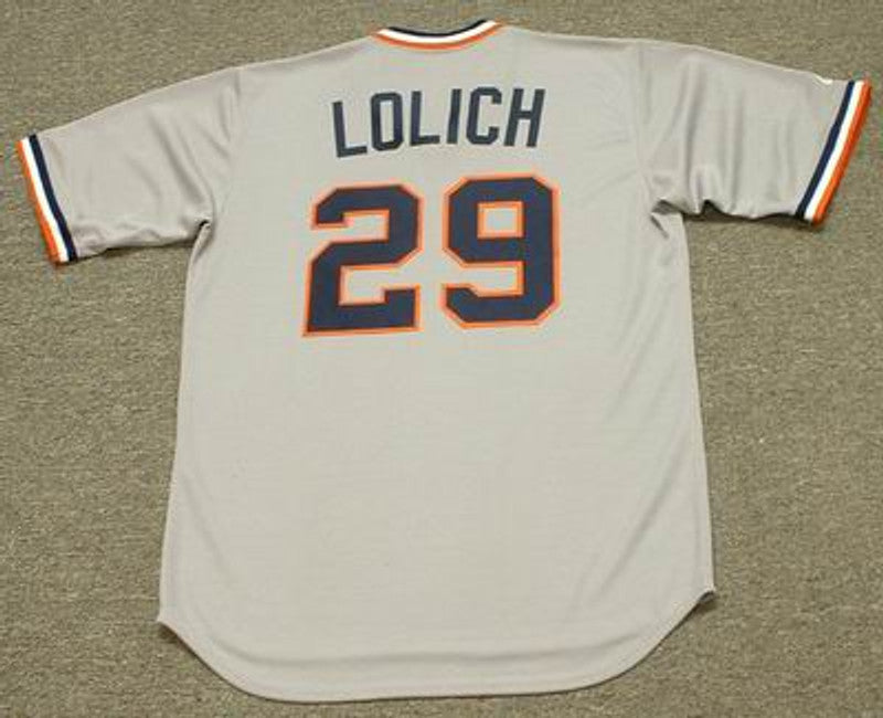 Mickey Lolich Detroit Tigers 1972 Cooperstown Throwback Baseball Stitched Jersey | CTJS1108