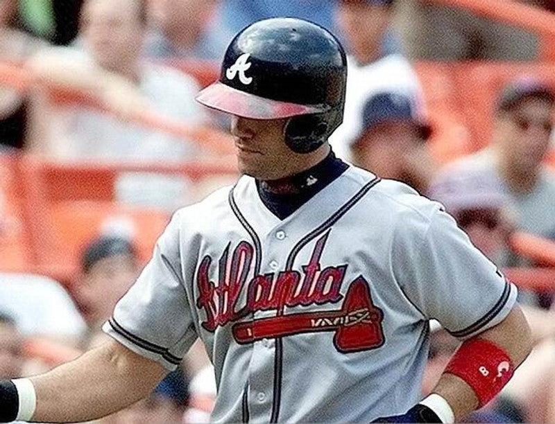 Javier Lopez Atlanta Braves 1995 Away Throwback Baseball Stitched Jersey | CTJS1767