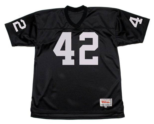 Ronnie Lott Los Angeles Raiders 1991 Home Throwback Nfl Football Jersey jersey front view