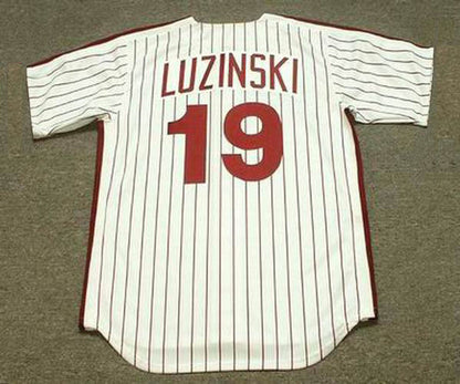 Greg Luzinski Philadelphia Phillies 1980 Cooperstown Throwback Home Baseball Stitched Jersey | CTJS1928