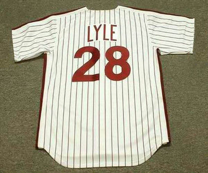 Sparky Lyle Philadelphia Phillies 1981 Cooperstown Throwback Home Baseball Stitched Jersey | CTJS0358