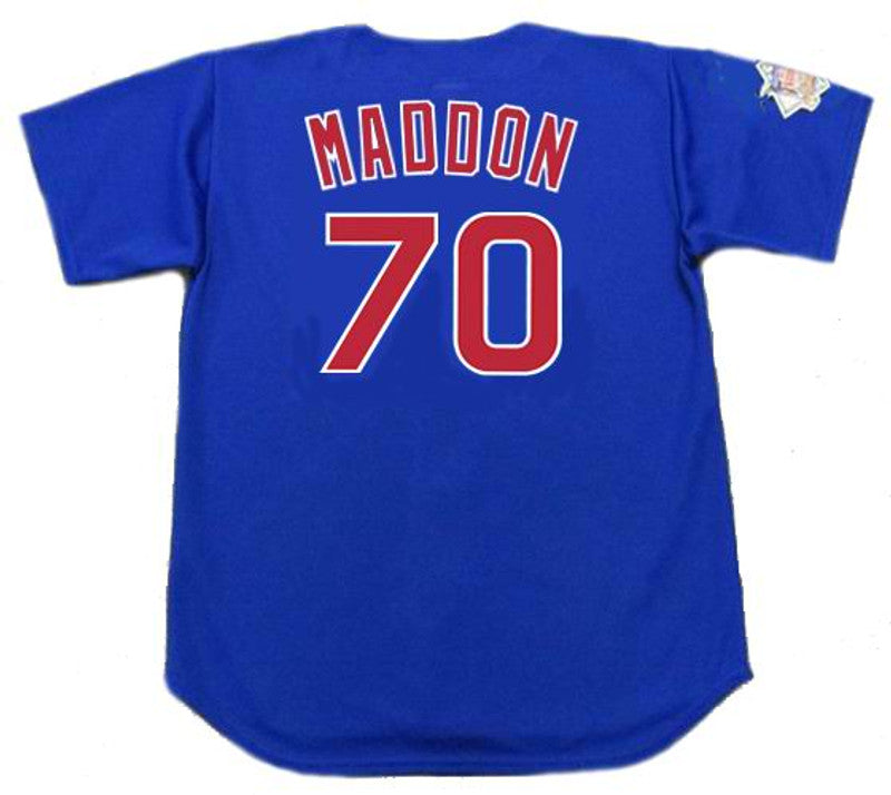 Joe Maddon Chicago Cubs 2016 Alternate Throwback Baseball Stitched Jersey | CTJS1609