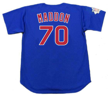 Joe Maddon Chicago Cubs 2016 Alternate Throwback Baseball Stitched Jersey | CTJS1609