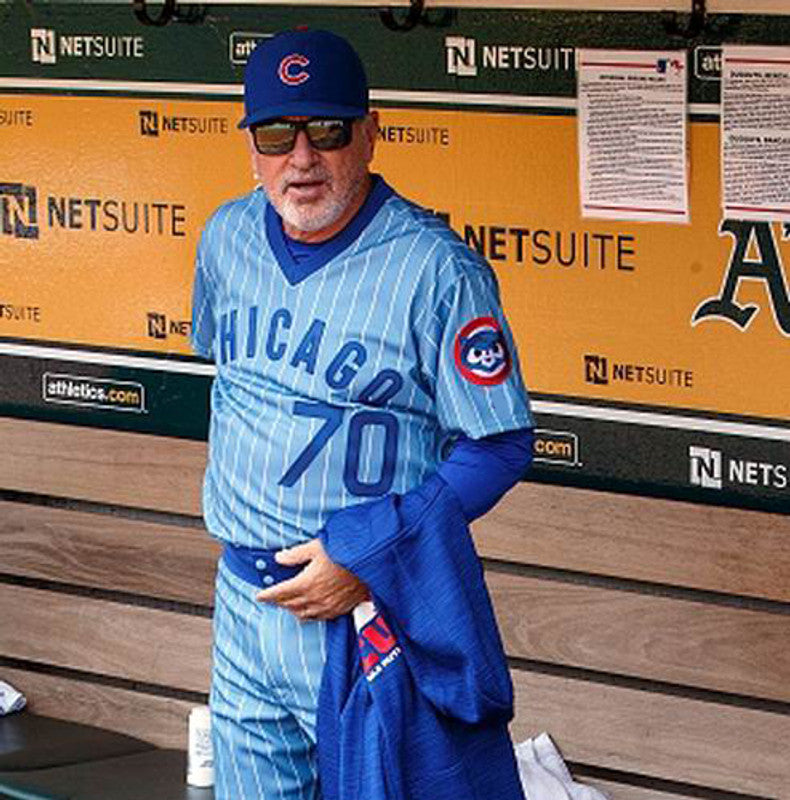 Joe Maddon Chicago Cubs 1980S Cooperstown Stitched Baseball Jersey | CTJS1610