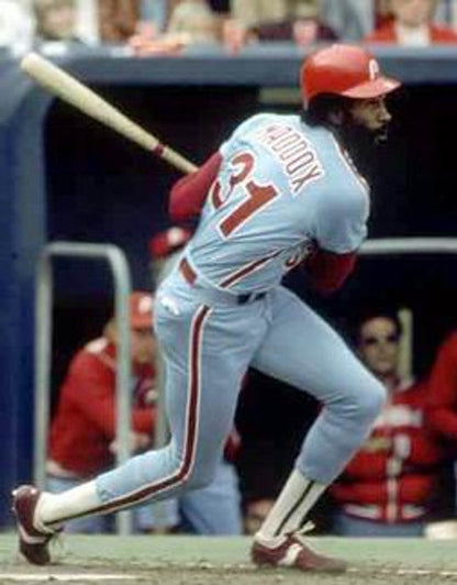 Garry Maddox Philadelphia Phillies 1980 Cooperstown Throwback Away Baseball Stitched Jersey | CTJS2038