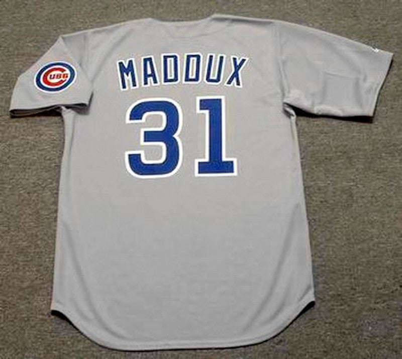 Greg Maddux Chicago Cubs 1990 Away Baseball Throwback Stitched Jersey | CTJS1921