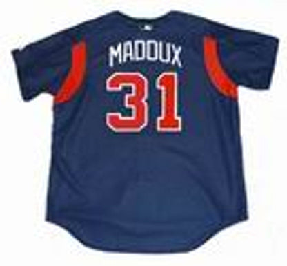 Greg Maddux Atlanta Braves 2003 Authentic Throwback Baseball Stitched Jersey | CTJS1924