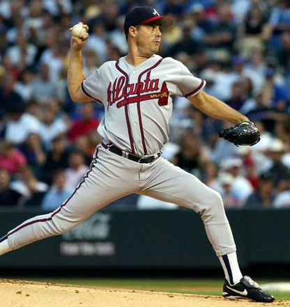 Greg Maddux Atlanta Braves 1995 Away Throwback Baseball Stitched Jersey | CTJS1926