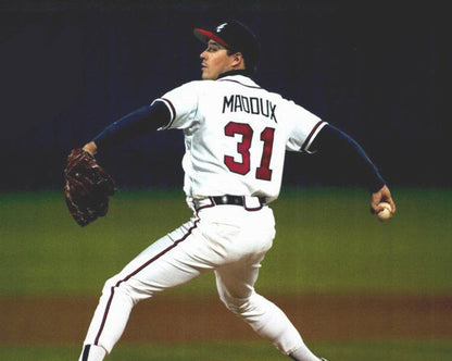 Greg Maddux Atlanta Braves 1995 Home Throwback Baseball Stitched Jersey | CTJS1925