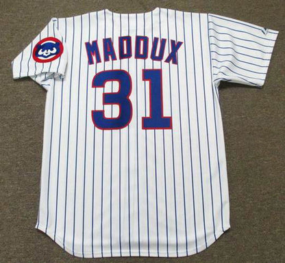 Greg Maddux Chicago Cubs 1992 Home Baseball Throwback Stitched Jersey | CTJS1920