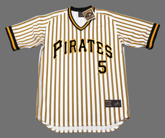 Bill Madlock Pittsburgh Pirates 1979 Cooperstown Throwback Baseball Stitched Jersey | CTJS2892