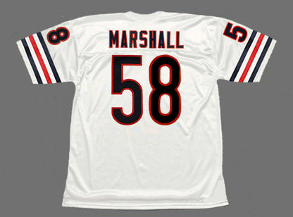 Chicago Bears Wilber Marshall NFL jersey front view