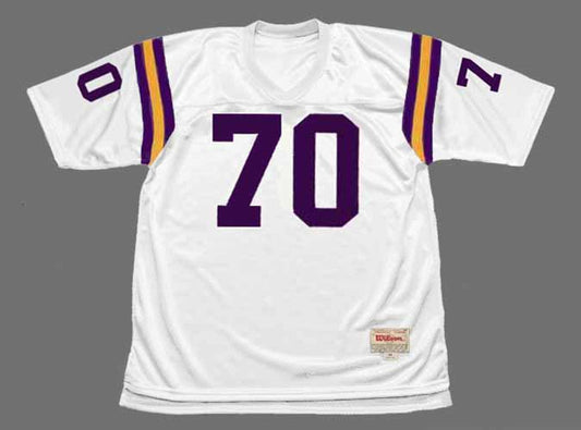Minnesota Vikings Jim Marshall NFL jersey front view