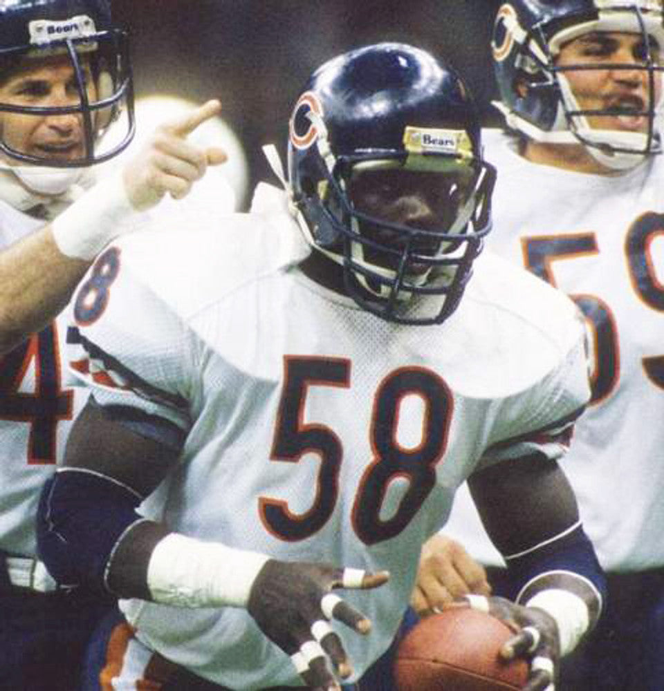 Chicago Bears Wilber Marshall NFL jersey front view