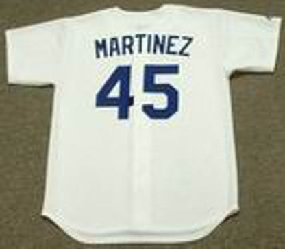Pedro Martinez Los Angeles Dodgers 1993 Cooperstown Home Stitched Baseball Jersey | CTJS0840