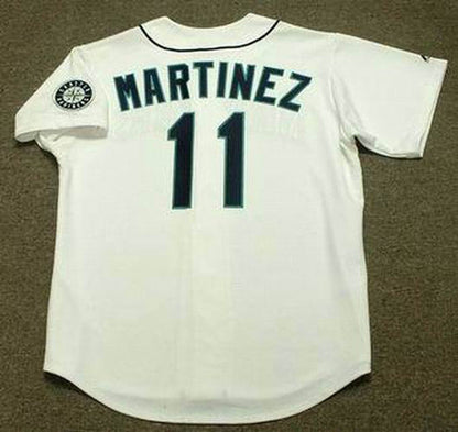 Edgar Martinez Seattle Mariners 1997 Home Throwback Baseball Stitched Jersey | CTJS2155