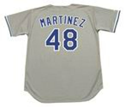 Ramon Martinez Los Angeles Dodgers 1990 Throwback Away Baseball Stitched Jersey | CTJS0763