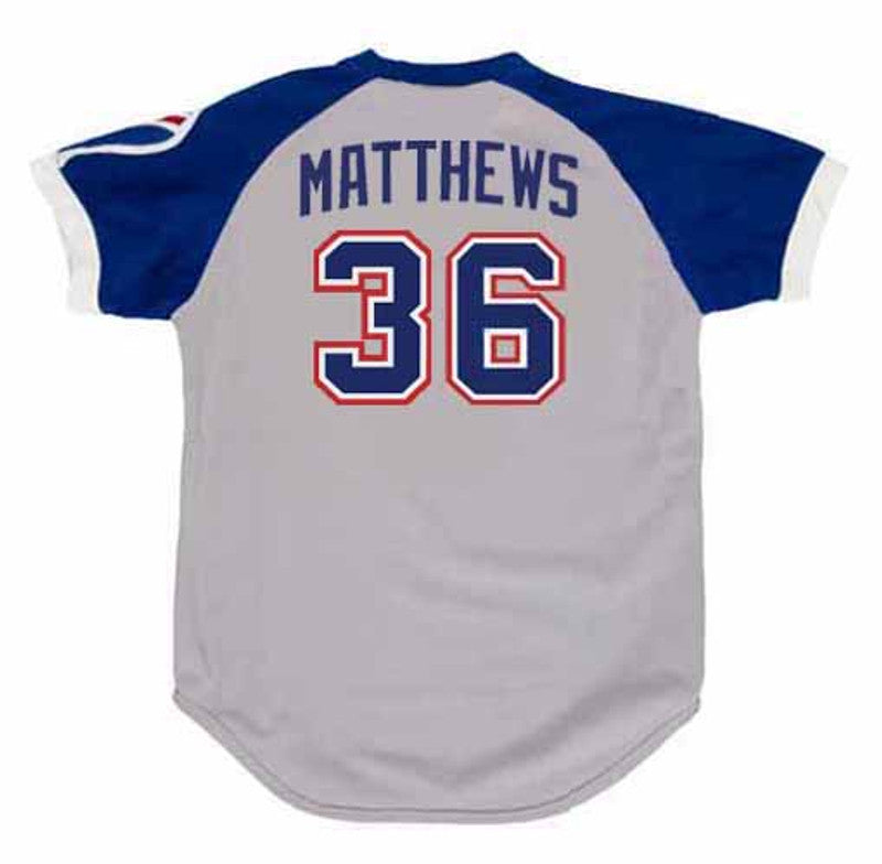 Gary Matthews Atlanta Braves 1979 Away Throwback Baseball Stitched Jersey | CTJS2016