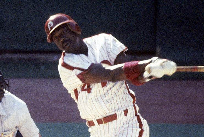 Gary Matthews Philadelphia Phillies 1982 Cooperstown Throwback Home Baseball Stitched Jersey | CTJS2014