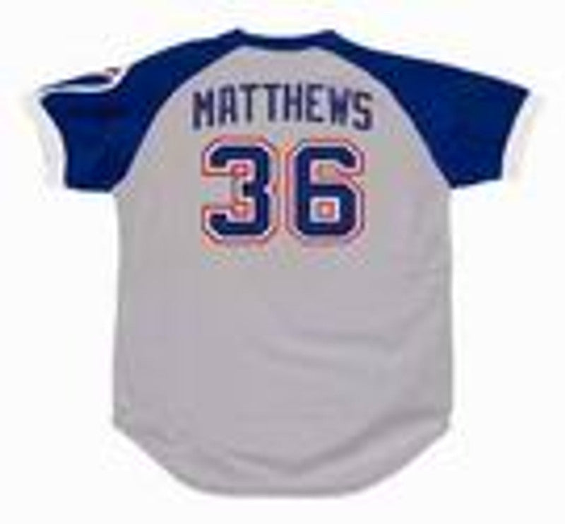 Gary Matthews Atlanta Braves 1979 Away Throwback Baseball Stitched Jersey | CTJS2016