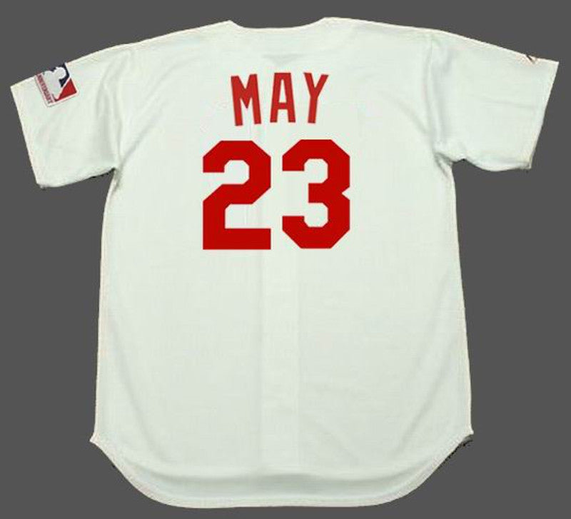 Lee May Cincinnati Reds 1969 Cooperstown Home Baseball Stitched Jersey | CTJS1267