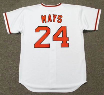 Willie Mays San Francisco Giants 1970S Cooperstown Home Baseball Stitched Jersey | CTJS0047