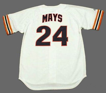 Willie Mays San Francisco Giants 1980S Home Baseball Stitched Baseball Jersey | CTJS0045