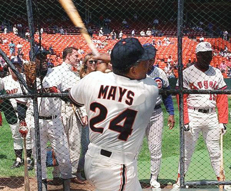Willie Mays San Francisco Giants 1980S Away Baseball Stitched Baseball Jersey | CTJS0046