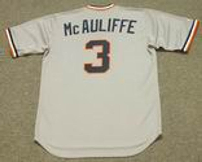 Dick Mcauliffe Detroit Tigers 1972 Cooperstown Throwback Away Baseball Stitched Jersey | CTJS2265
