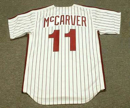 Tim Mccarver Philadelphia Phillies 1976 Cooperstown Throwback Home Baseball Stitched Jersey | CTJS0254
