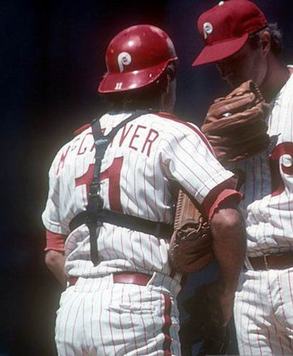 Tim Mccarver Philadelphia Phillies 1976 Cooperstown Throwback Home Baseball Stitched Jersey | CTJS0254