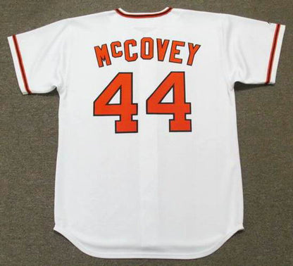 Willie Mccovey San Francisco Giants 1973 Cooperstown Home Baseball Stitched Jersey | CTJS0037