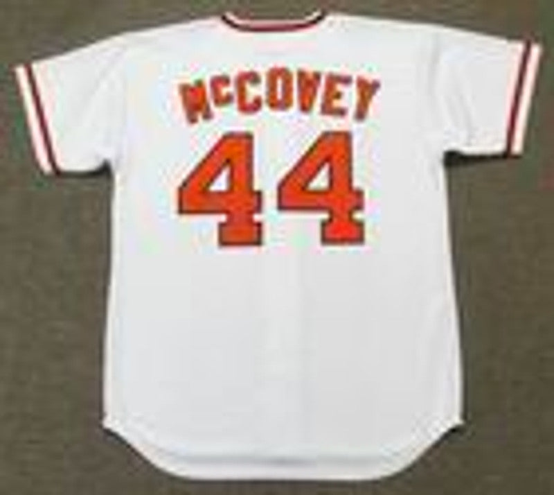 Willie Mccovey San Francisco Giants 1973 Cooperstown Home Baseball Stitched Jersey | CTJS0037