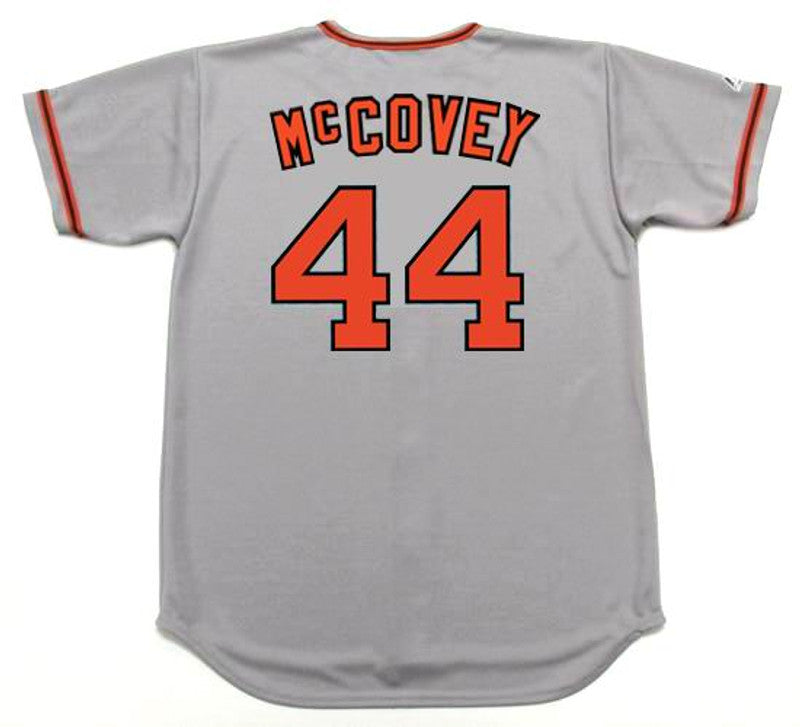 Willie Mccovey San Francisco Giants 1973 Cooperstown Away Baseball Stitched Jersey | CTJS0038