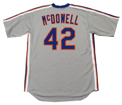 Roger Mcdowell New York Mets 1987 Cooperstown Away Baseball Stitched Jersey | CTJS0574