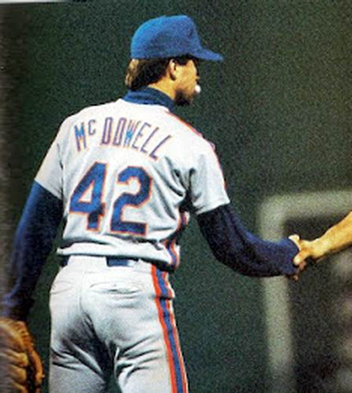 Roger Mcdowell New York Mets 1987 Cooperstown Away Baseball Stitched Jersey | CTJS0574