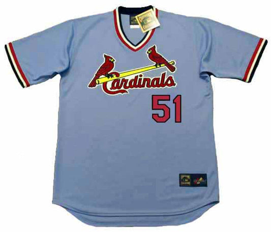 Willie Mcgee St Louis Cardinals 1982 Away Throwback Baseball Stitched Jersey | CTJS0033