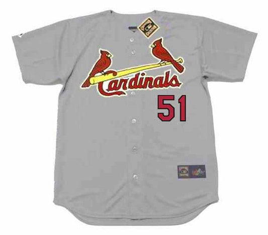 Willie Mcgee St Louis Cardinals 1996 Away Throwback Baseball Stitched Jersey | CTJS0031