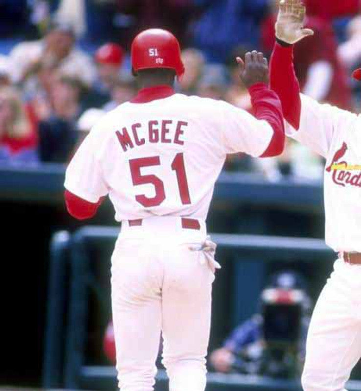 Willie Mcgee St Louis Cardinals 1996 Home Throwback Baseball Stitched Jersey | CTJS0030