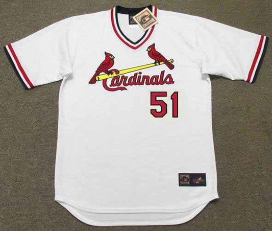 Willie Mcgee St Louis Cardinals 1982 Home Throwback Baseball Stitched Jersey | CTJS0032