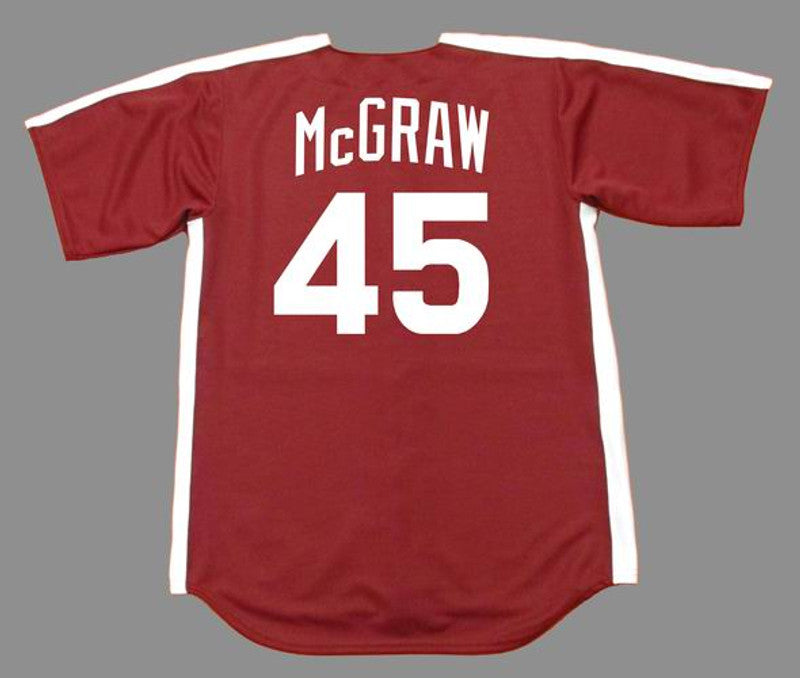 Tug Mcgraw Philadelphia Phillies 1979 Cooperstown Stitched Baseball Jersey | CTJS0130