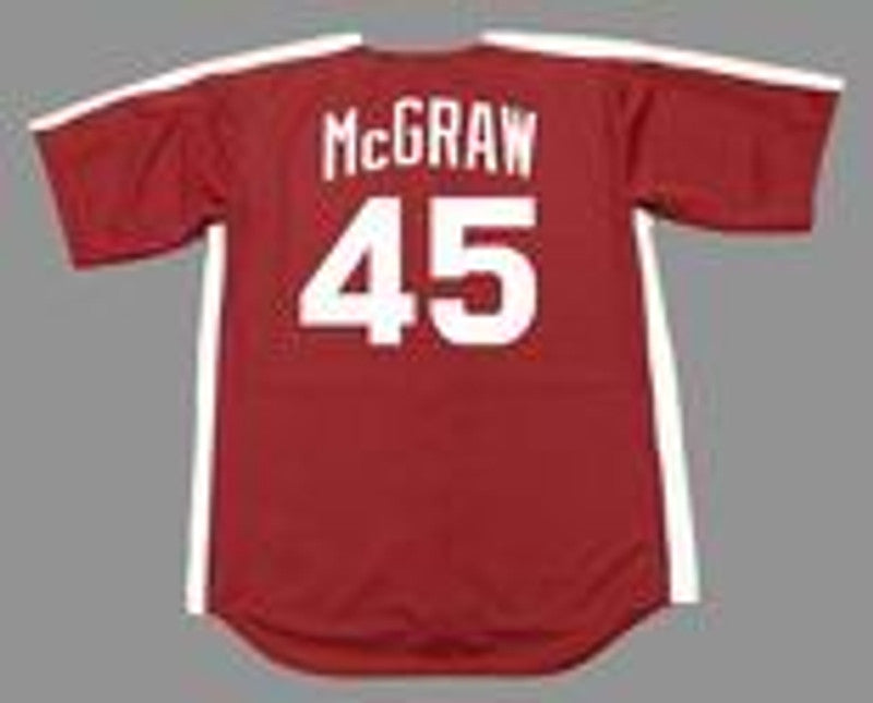 Tug Mcgraw Philadelphia Phillies 1979 Cooperstown Stitched Baseball Jersey | CTJS0130