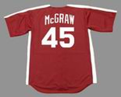 Tug Mcgraw Philadelphia Phillies 1979 Cooperstown Stitched Baseball Jersey | CTJS0130