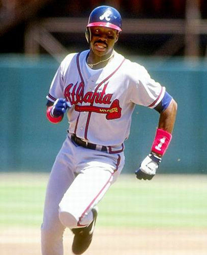 Fred Mcgriff Atlanta Braves 1995 Away Throwback Baseball Stitched Jersey | CTJS2052