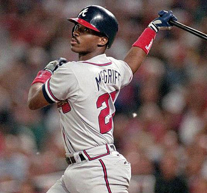Fred Mcgriff Atlanta Braves 1995 Away Throwback Baseball Stitched Jersey | CTJS2052
