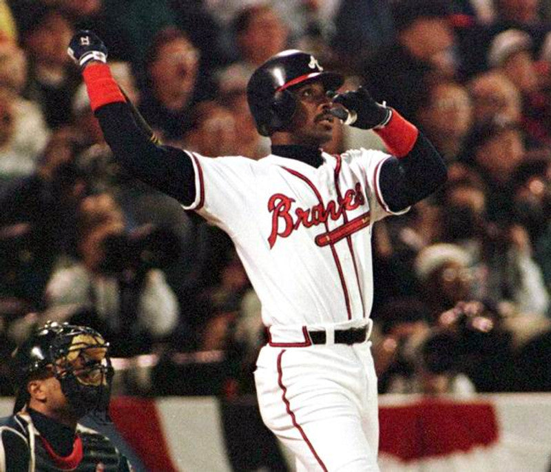 Fred Mcgriff Atlanta Braves 1995 Home Throwback Baseball Stitched Jersey | CTJS2051