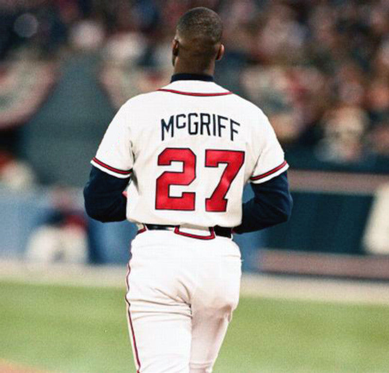 Fred Mcgriff Atlanta Braves 1995 Home Throwback Baseball Stitched Jersey | CTJS2051