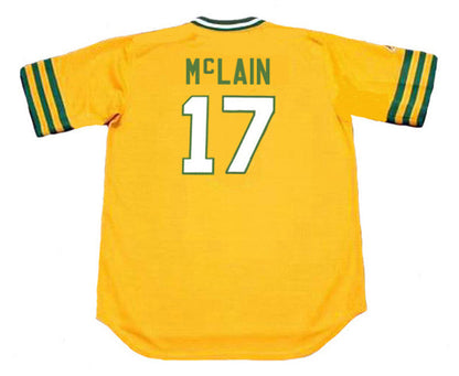 Denny Mclain Oakland Athletics 1972 Cooperstown Baseball Stitched Jersey | CTJS2289