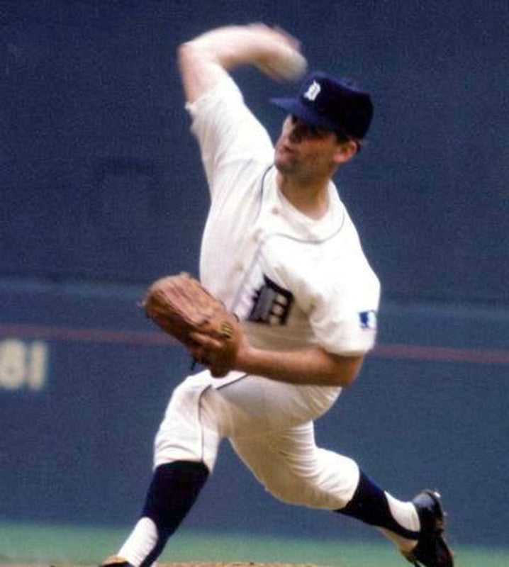 Denny Mclain Detroit Tigers 1969 Home Throwback Baseball Stitched Jersey | CTJS2291